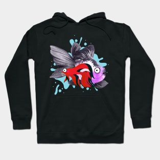 Thai fighting fish Hoodie